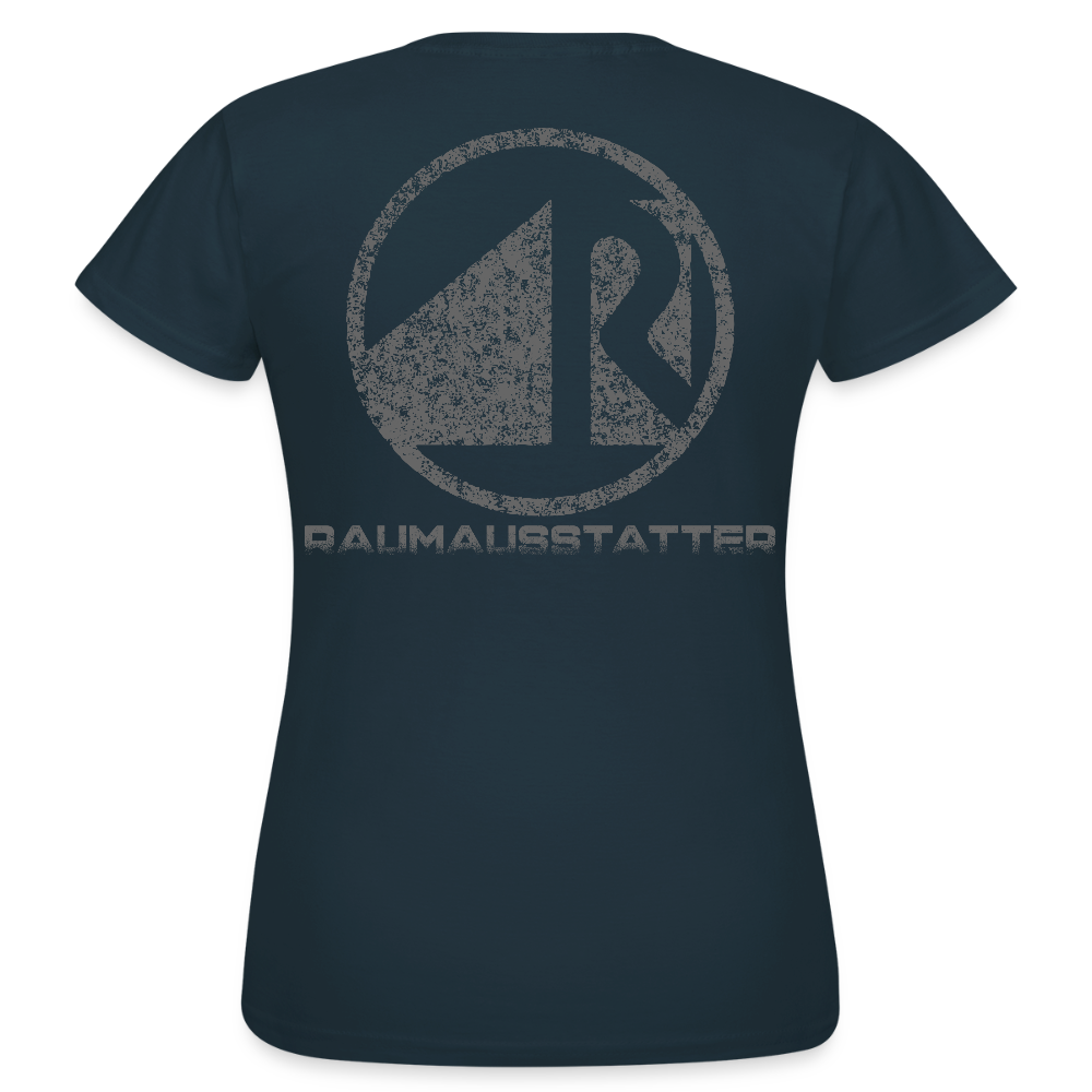 Frauen T-Shirt "Raumausstatter" Navy Frauen T-Shirt