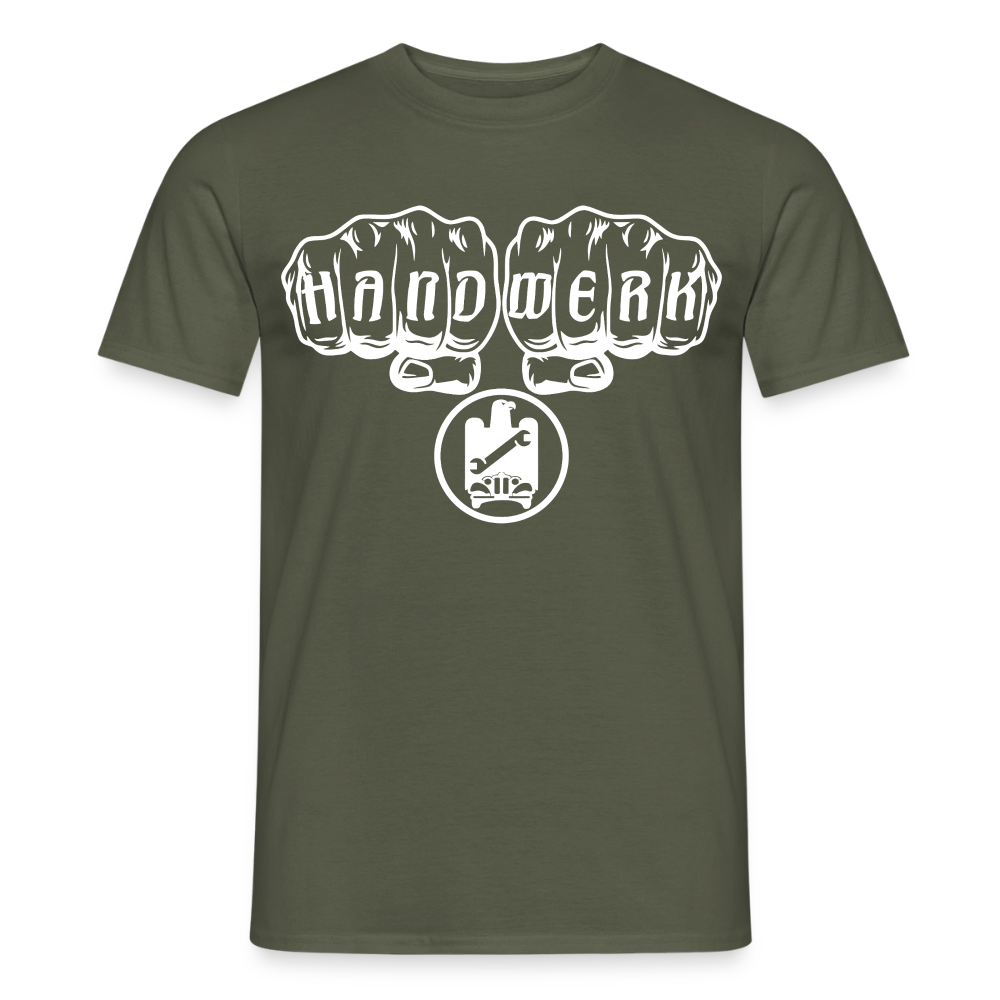 Unisex KFZ-Mechaniker T-Shirt von Spreadconnect, Männer T-Shirt mit Handwerksdesign und Fahrzeugmotiven, bequem und stylisch.