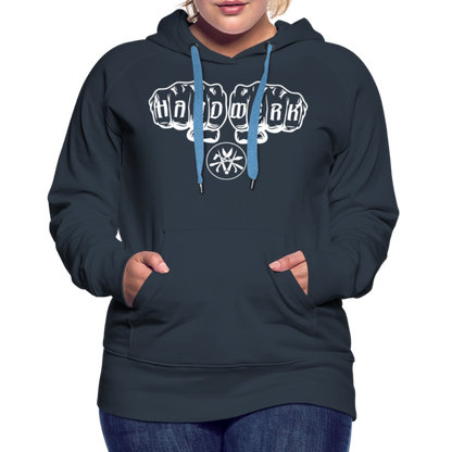 Frauen Premium Hoodie "Spengler" - Navy
