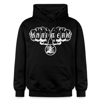Gildan Unisex Softstyle® "Fliesenleger" Schwarz Gildan Unisex Softstyle® Midweight Hoodie