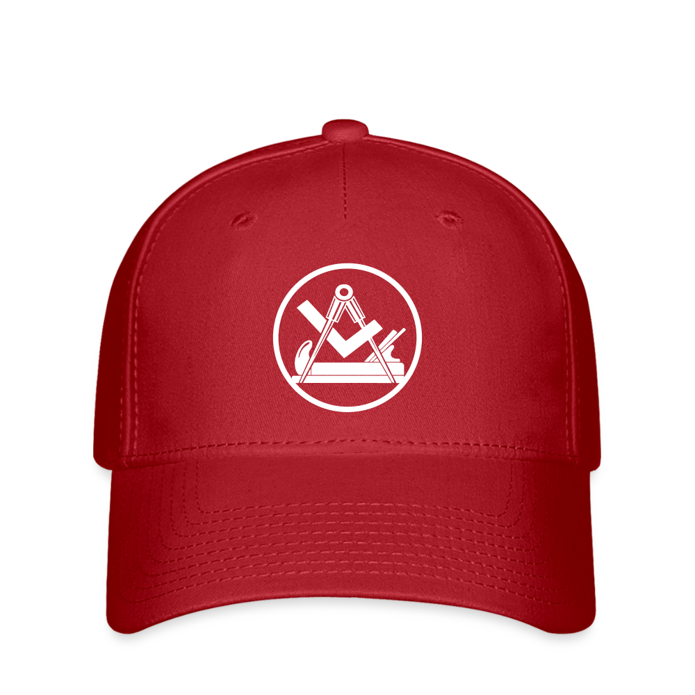Flexfit Cap "Schreiner/Tischler" Rot Flexfit Cap