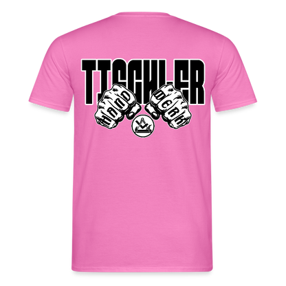 Unisex T-Shirt "Tischler" Pink Männer T-Shirt