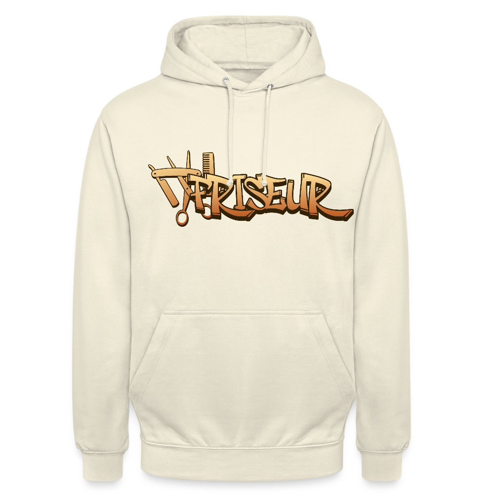 Unisex Hoodie "Friseur" Vanille-Milchshake Unisex Hoodie