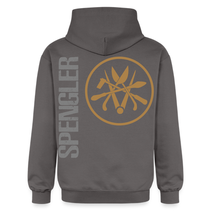 Gildan Unisex Softstyle® "Spengler" Dunkelgrau Gildan Unisex Softstyle® Midweight Hoodie