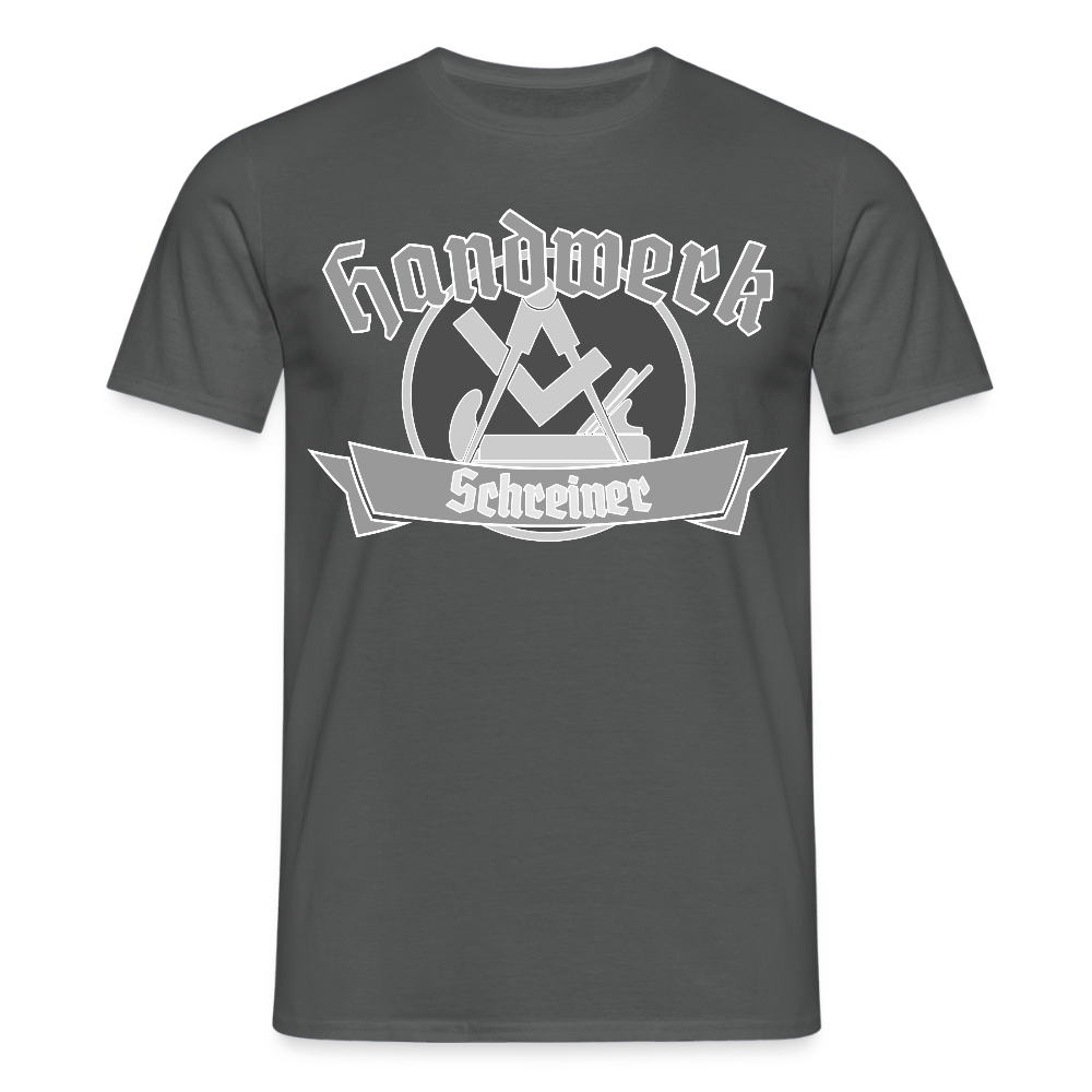 Unisex T-Shirt "Schreiner" Anthrazit Männer T-Shirt