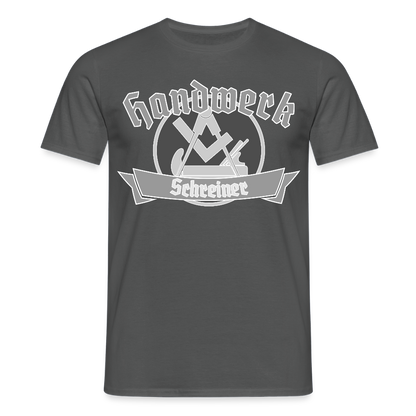 Unisex T-Shirt "Schreiner" Anthrazit Männer T-Shirt