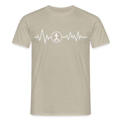 Unisex T-Shirt "Steinmetz" Sandbeige Männer T-Shirt