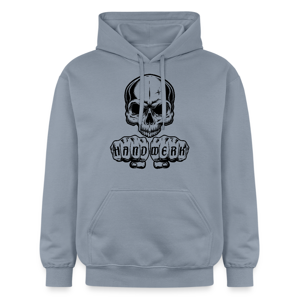 Gildan Unisex Softstyle® "Skull-Handwerk" Blau Gildan Unisex Softstyle® Midweight Hoodie