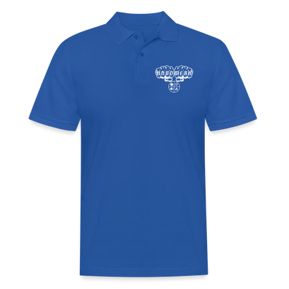 Männer Poloshirt "Isolierer" Royalblau Männer Poloshirt
