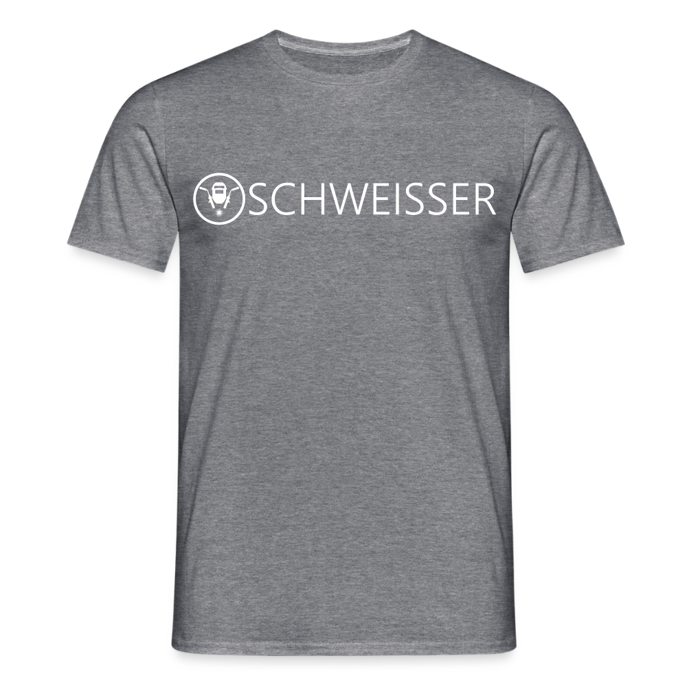 Unisex T-Shirt "Schweisser" Graphit meliert Männer T-Shirt