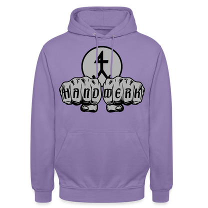 Unisex Hoodie "Steinmetz" Lavendel Unisex Hoodie