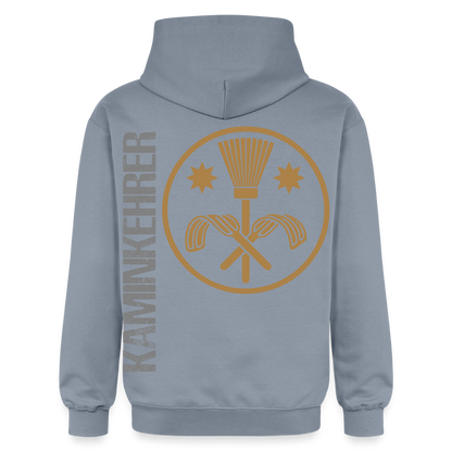 Gildan Unisex Softstyle® "Kaminkehrer" Blau Gildan Unisex Softstyle® Midweight Hoodie