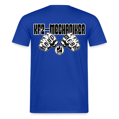 Unisex KFZ-Mechaniker T-Shirt von Spreadconnect, bequemes Männer T-Shirt mit Mechaniker-Design, aus weichem Baumwollstoff.