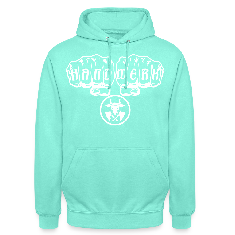 Unisex Hoodie "Metzger" Mint Unisex Hoodie