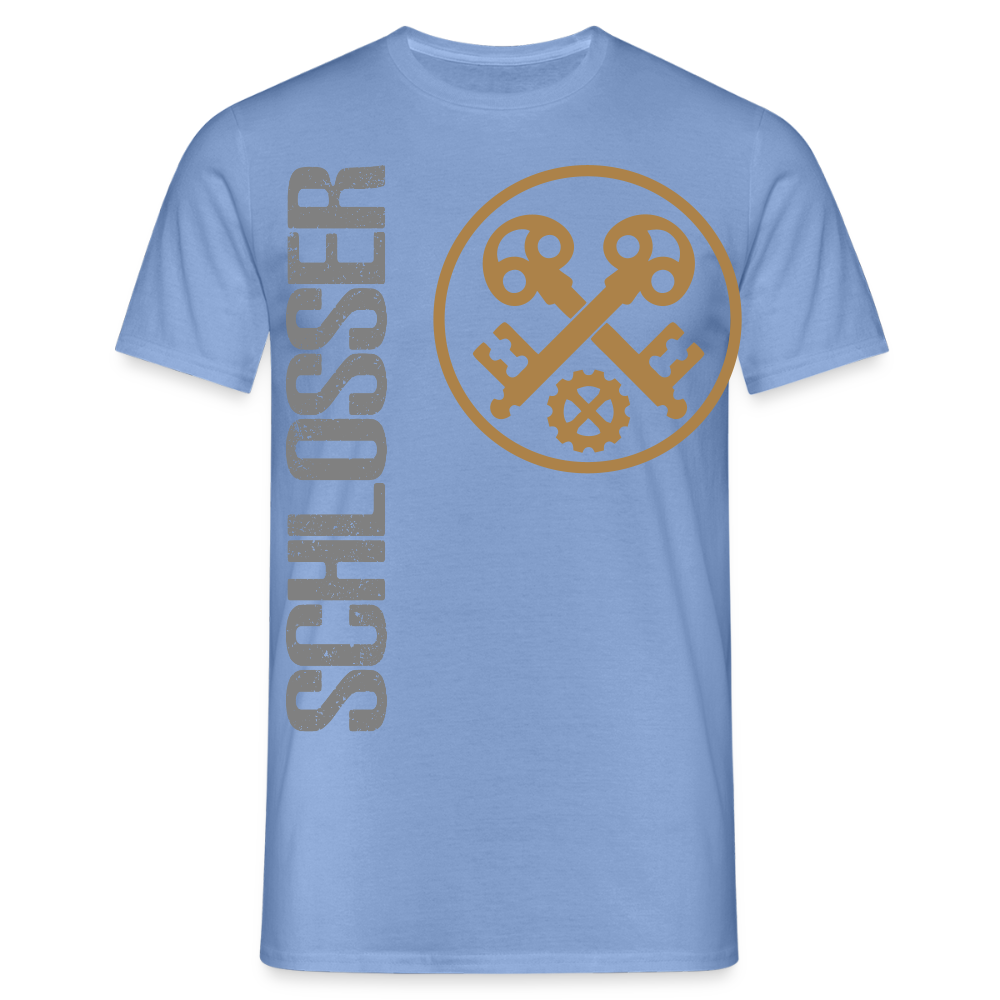 Unisex T-Shirt "Schlosser" carolina blue Männer T-Shirt