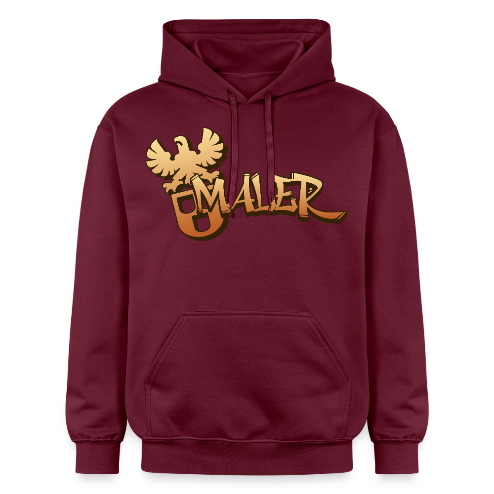 Gildan Unisex Softstyle® "Maler" Maroon Gildan Unisex Softstyle® Midweight Hoodie
