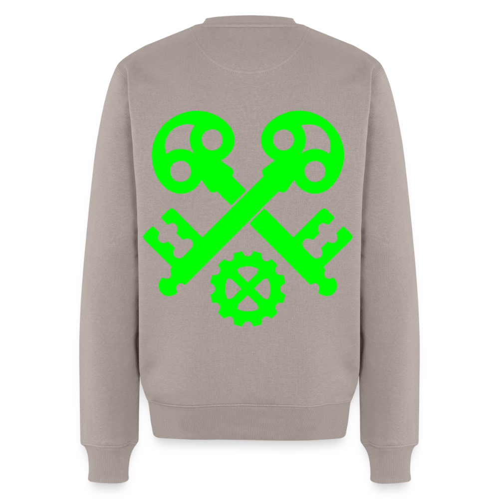 Unisex Premium Pullover "Schlosser" neongrün Männer Premium Pullover
