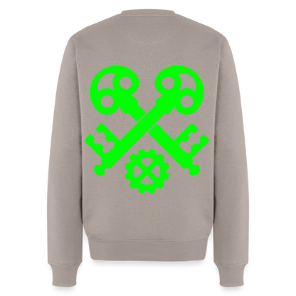 Unisex Premium Pullover "Schlosser" neongrün Männer Premium Pullover