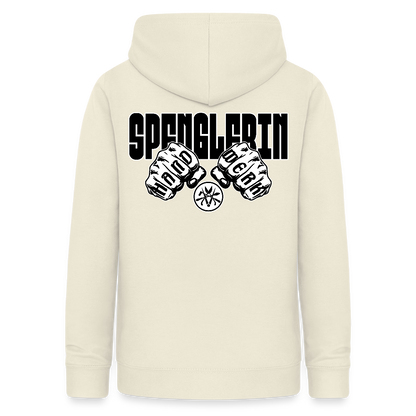 Frauen Hoodie "Spenglerin" (beidseitig beruckt) - Vanille-Milchshake