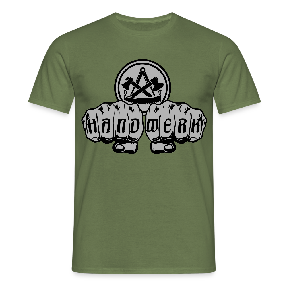 Unisex T-Shirt "Zimmermann" Militärgrün Männer T-Shirt