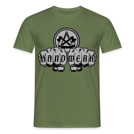 Unisex T-Shirt "Zimmermann" - Militärgrün
