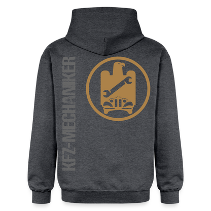 Gildan Unisex Softstyle® "KFZ-Mechaniker" Dunkelgrau meliert Gildan Unisex Softstyle® Midweight Hoodie