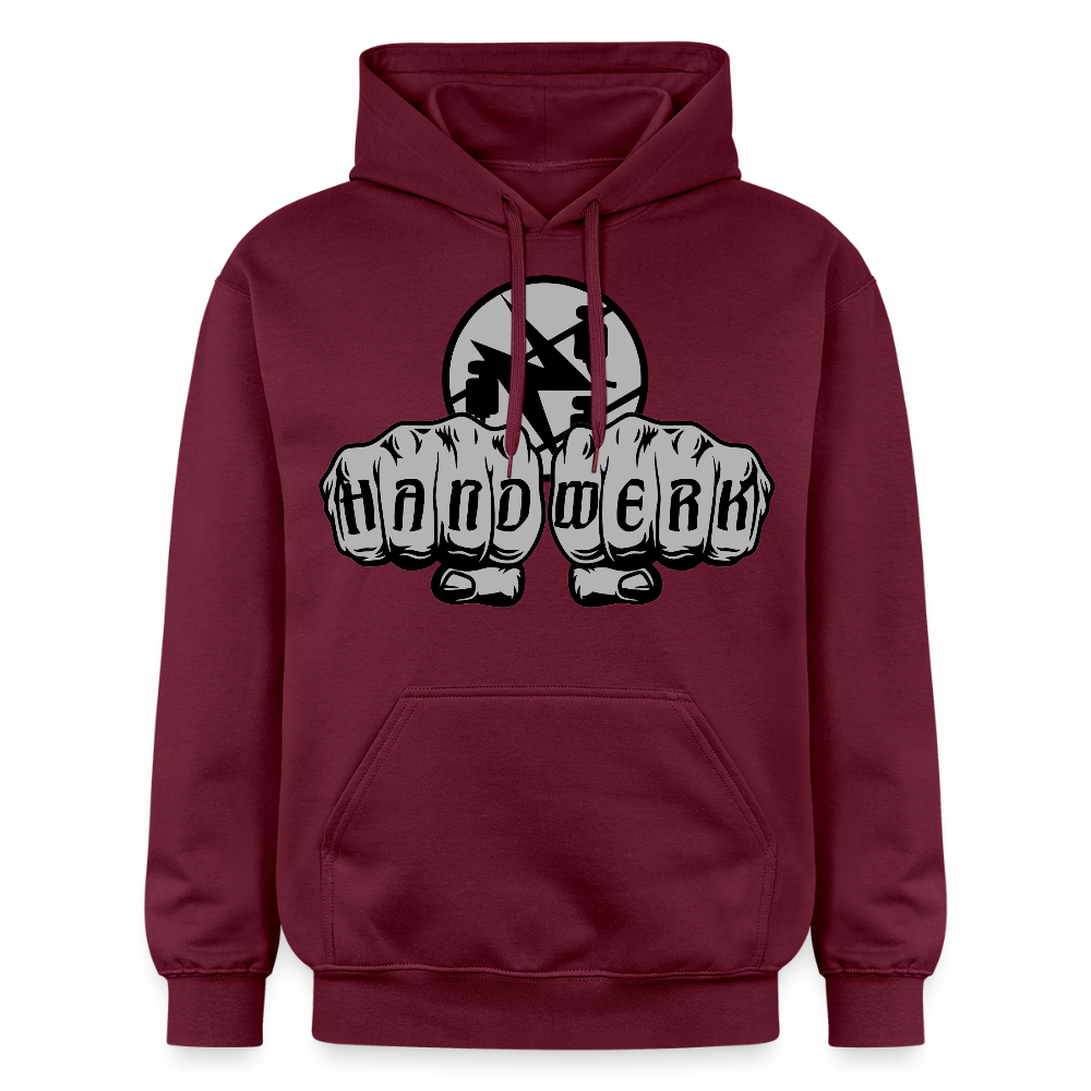 Gildan Unisex Softstyle® "Elektriker" Maroon Gildan Unisex Softstyle® Midweight Hoodie