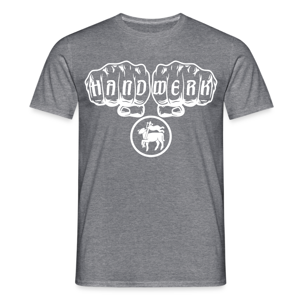 Unisex T-Shirt "Fleischer" Graphit meliert Männer T-Shirt