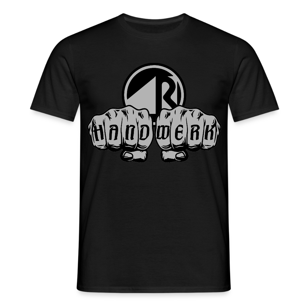 Unisex T-Shirt "Raumausstatter" Schwarz Männer T-Shirt