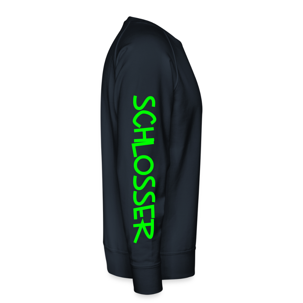 Unisex Premium Pullover "Schlosser" neongrün Männer Premium Pullover
