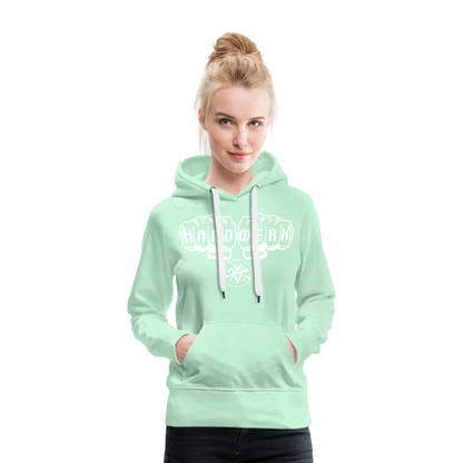 Frauen Premium Hoodie "Spengler" - helles Mintgrün