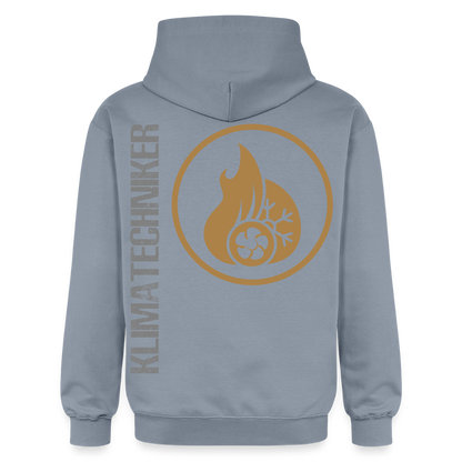 Gildan Unisex Softstyle® "Klimatechniker" Blau Gildan Unisex Softstyle® Midweight Hoodie