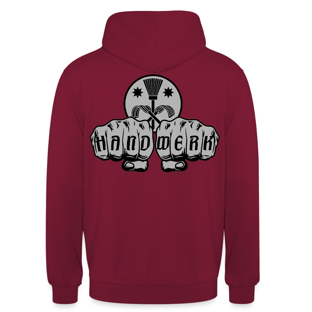 Unisex Hoodie "Schornsteinfeger" beidseitig bedruckt Unisex Hoodie