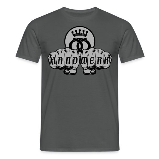 Unisex T-Shirt "Bäcker" Anthrazit Männer T-Shirt