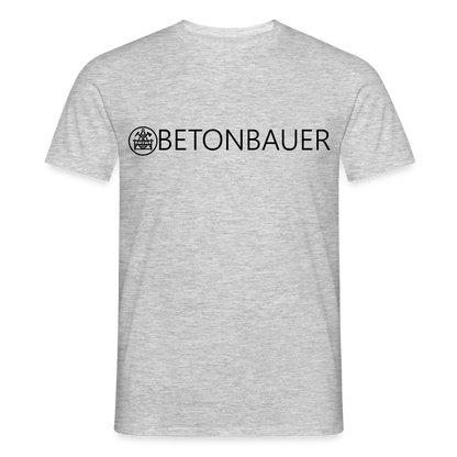 Unisex T-Shirt "Betonbauer" Grau meliert Männer T-Shirt
