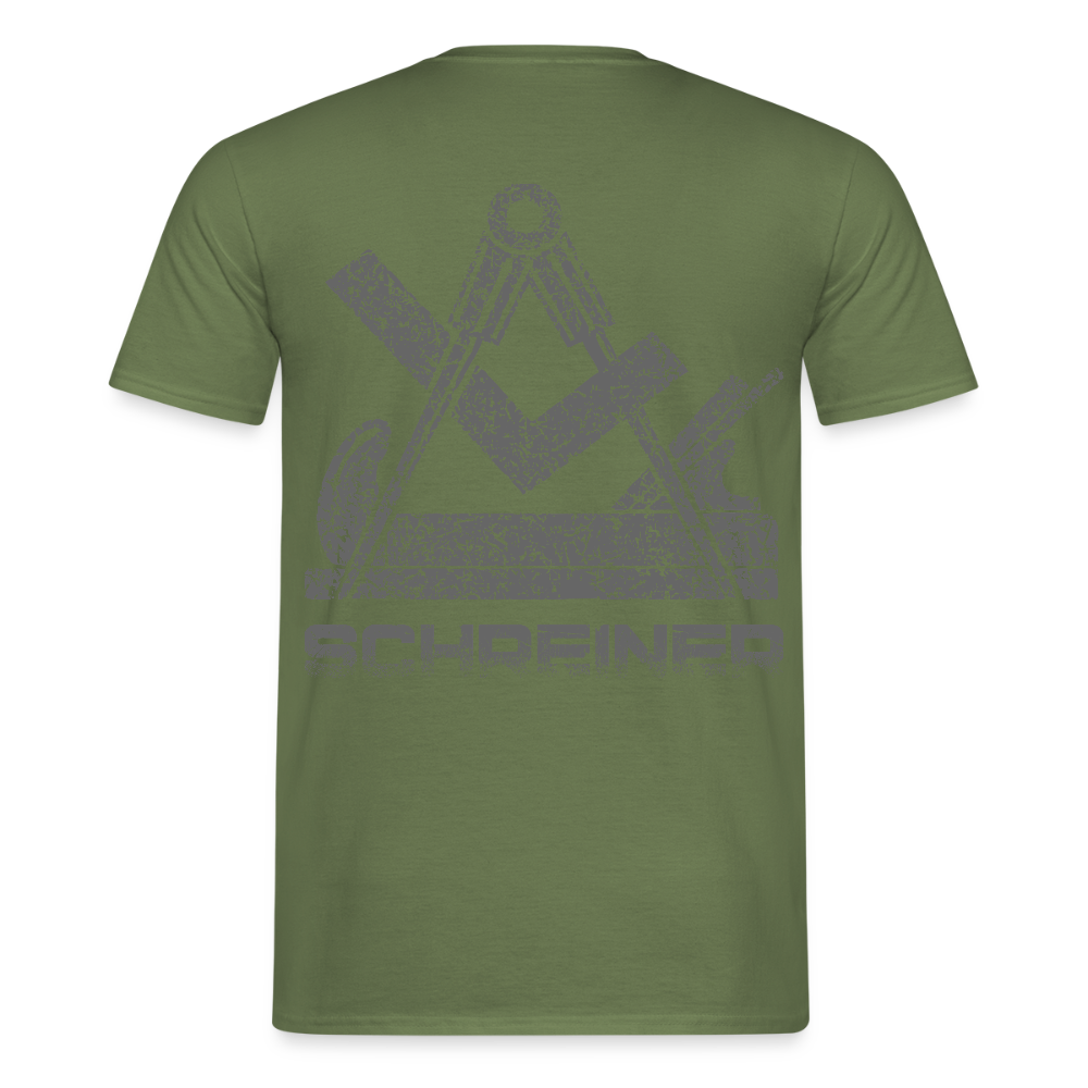 Unisex T-Shirt "Schreiner" Militärgrün Männer T-Shirt