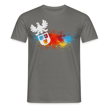 Unisex T-Shirt "Splash-Maler" Graphit Männer T-Shirt