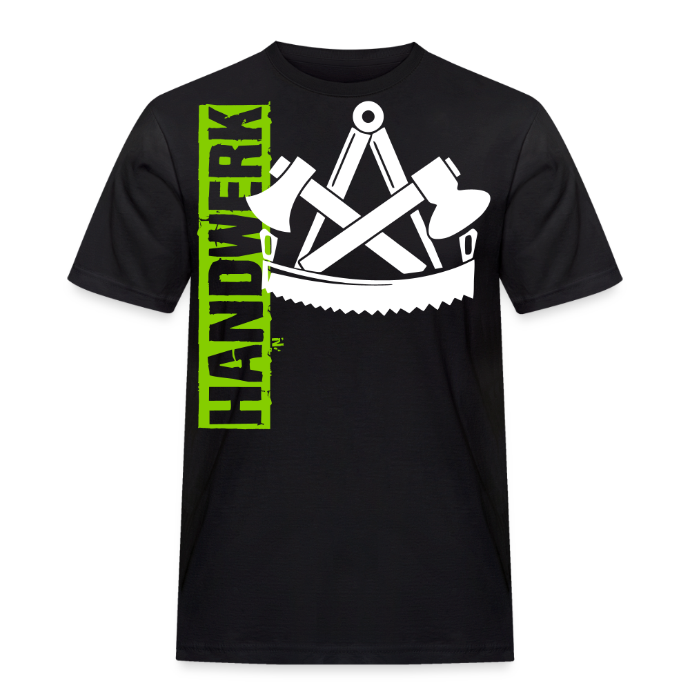 Unisex Workwear T-Shirt "Zimmermann" Schwarz Männer Workwear T-Shirt