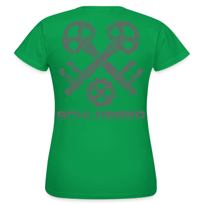 Frauen T-Shirt "Schlosser" Kelly Green Frauen T-Shirt