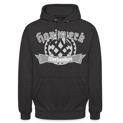 Unisex Hoodie "Mechaniker" Anthrazit Unisex Hoodie