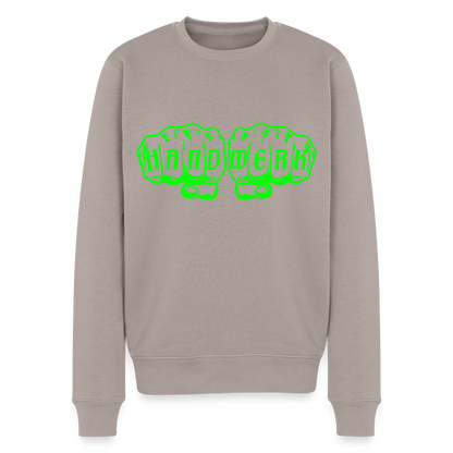 Unisex Premium Pullover "Klimatechniker" neongrün Männer Premium Pullover