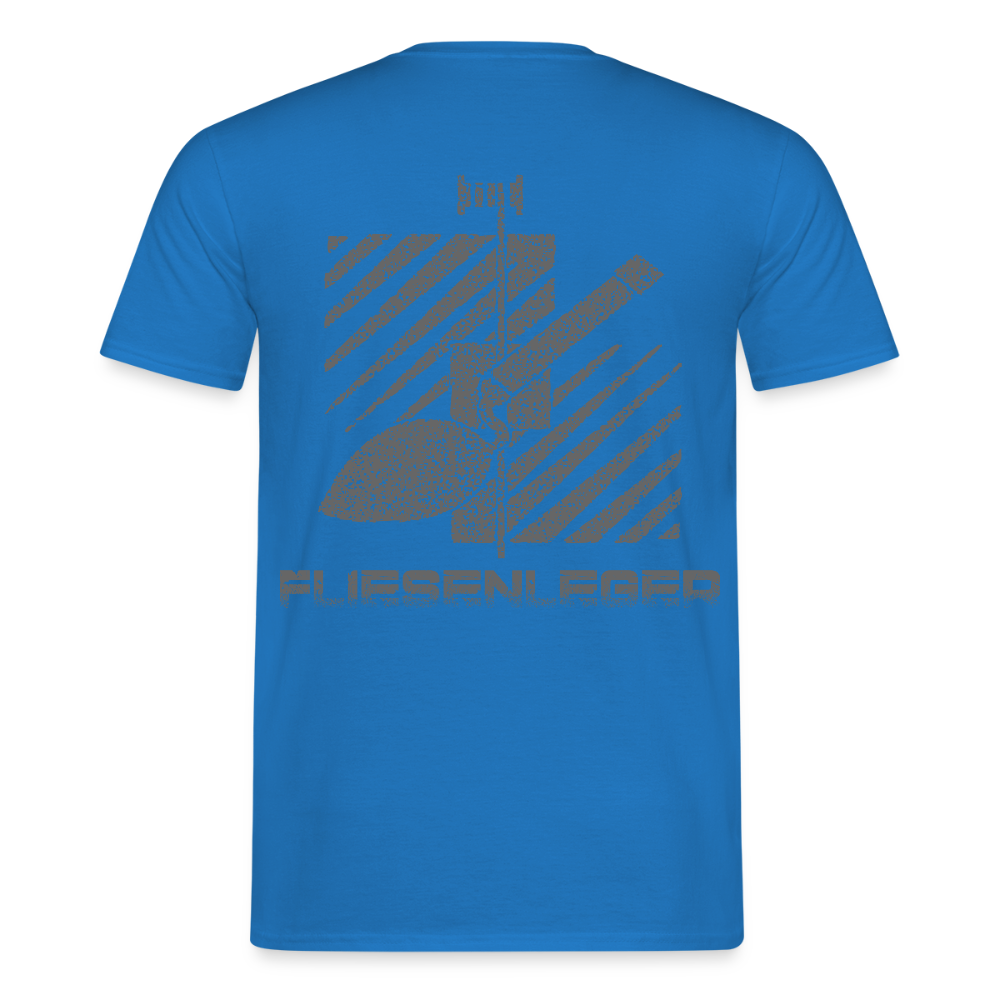 Unisex T-Shirt "Fliesenleger" Royalblau Männer T-Shirt