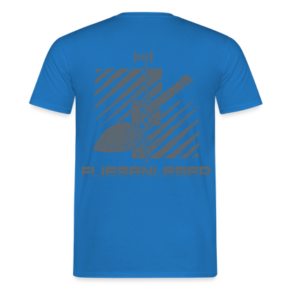 Unisex T-Shirt "Fliesenleger" Royalblau Männer T-Shirt