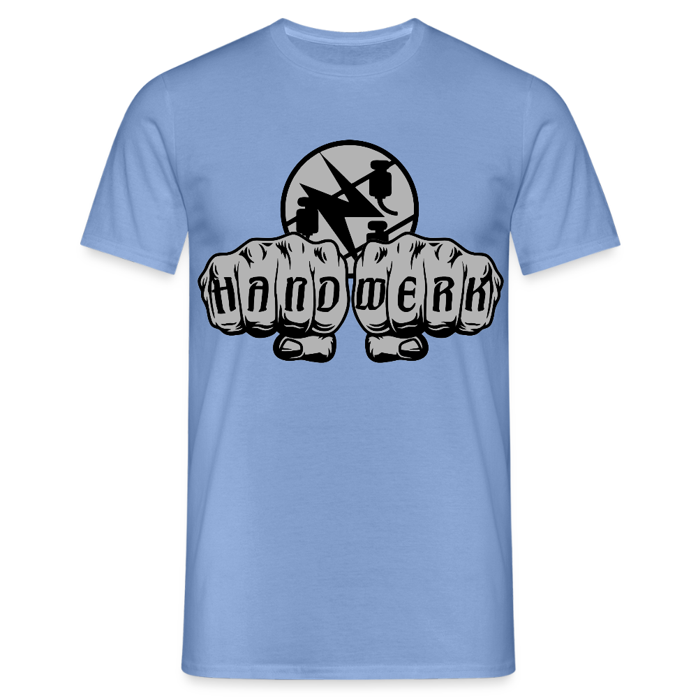 Unisex T-Shirt "Elektriker" carolina blue Männer T-Shirt