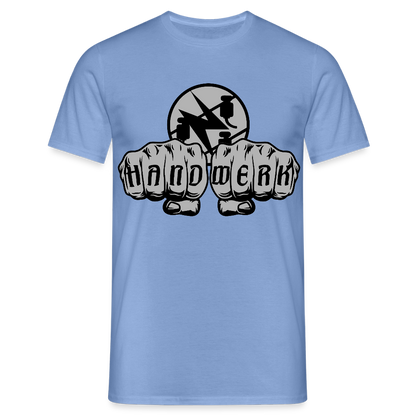 Unisex T-Shirt "Elektriker" carolina blue Männer T-Shirt