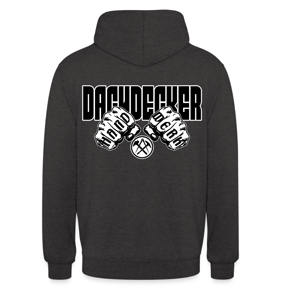 Unisex Hoodie "Dachdecker" Anthrazit Unisex Hoodie