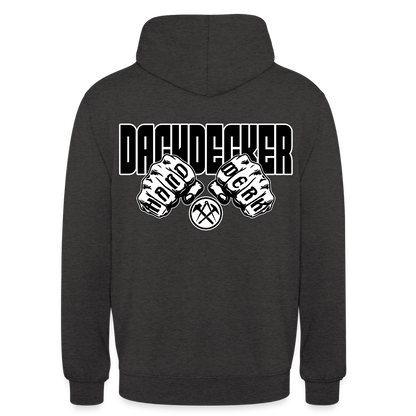 Unisex Hoodie "Dachdecker" Anthrazit Unisex Hoodie