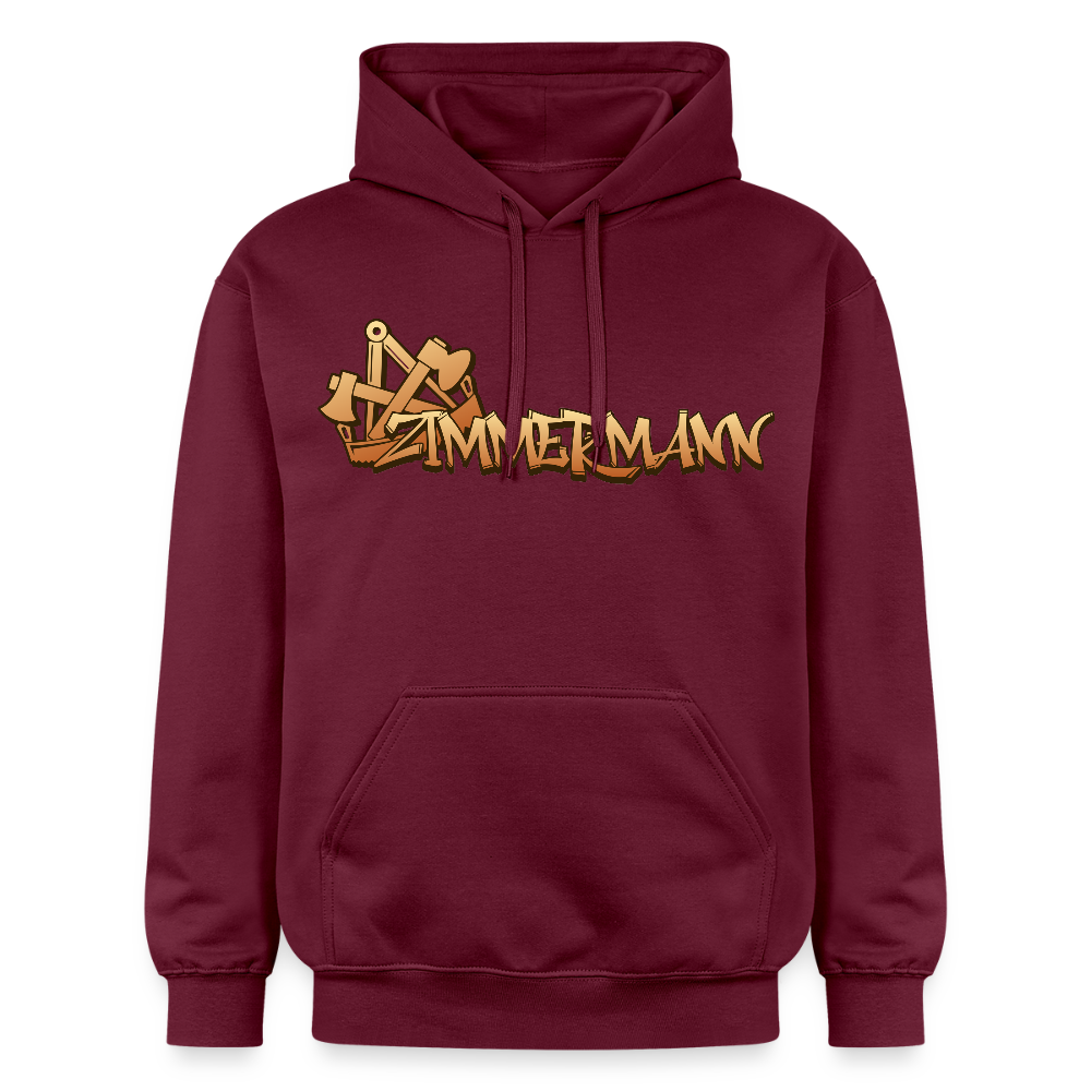 Gildan Unisex Softstyle® "Zimmermann" Maroon Gildan Unisex Softstyle® Midweight Hoodie
