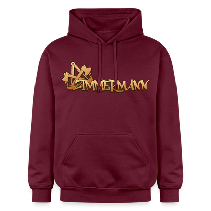 Gildan Unisex Softstyle® "Zimmermann" Maroon Gildan Unisex Softstyle® Midweight Hoodie