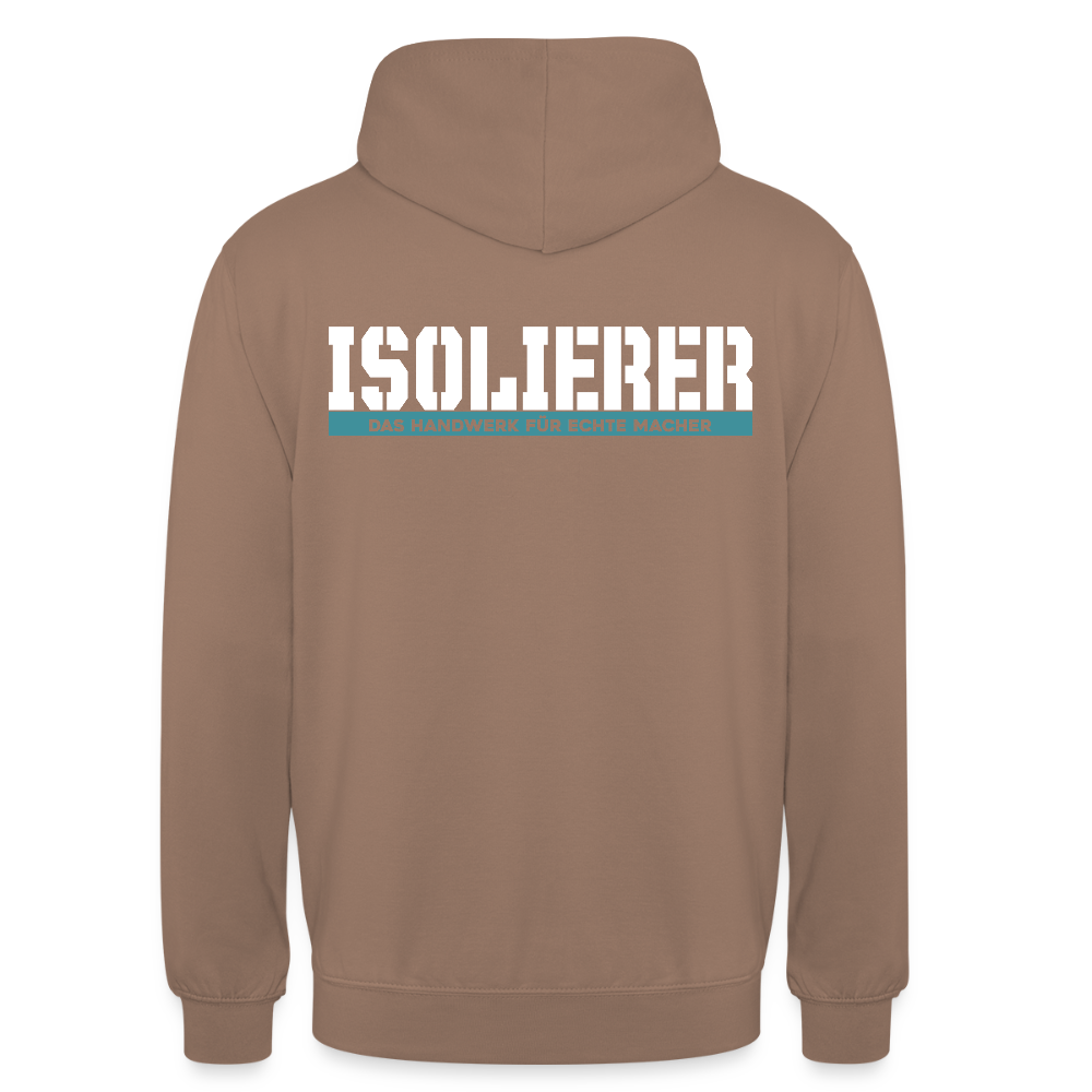 Unisex Hoodie HW-300 | MACHER "Isolierer" Mokka Unisex Hoodie {{ color }}